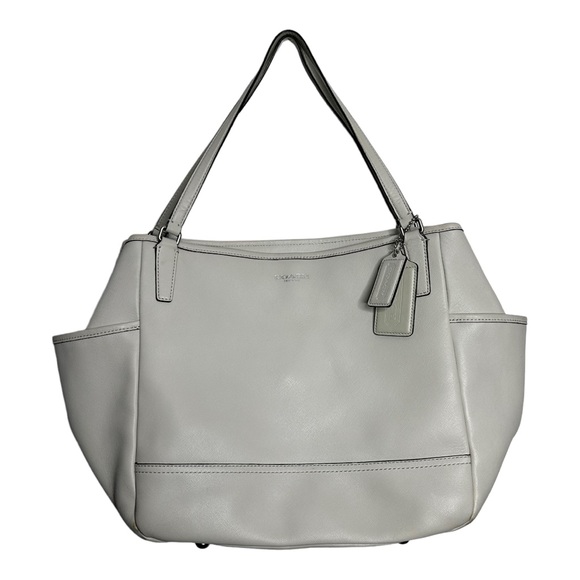 Coach 26353 Saffiano Leather Baby Diaper Multifunction Bag Tote Work Office - Picture 1 of 6